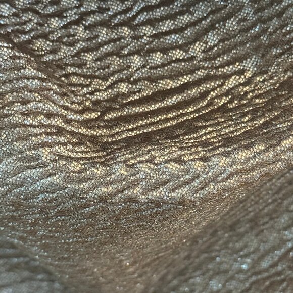 VINCENT CAMUTO FOIL SILVER DRESS - Picture 3 of 6